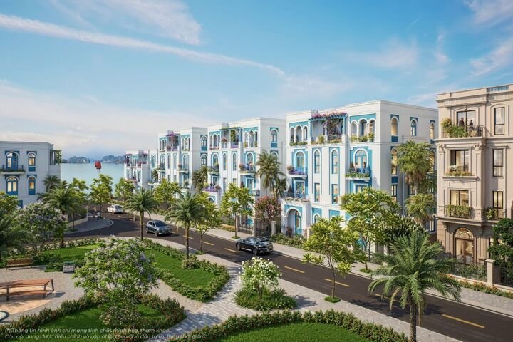 Sân vườn 70m² cùng khoảng lùi ba phía thoáng đãng tạo dư địa lý tưởng để gia chủ may đo cảnh quan sinh thái.