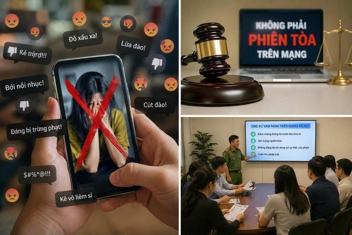 Mỗi lượt bình luận, chia sẻ hay phát trực tiếp trên mạng xã hội đều gắn với trách nhiệm pháp lý của người sử dụng. (Ảnh minh hoạ)