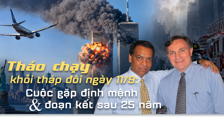 Tháo chạy khỏi tháp đôi ngày 11/9: Cuộc gặp định mệnh và đoạn kết sau 25 năm - 1
