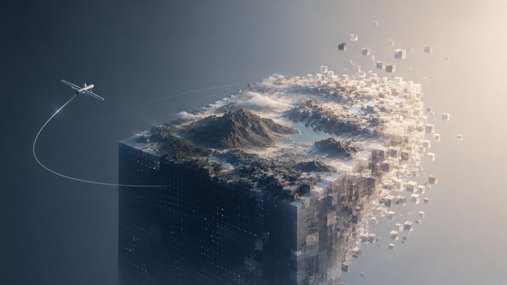 MetaEarth3D có khả năng tạo những thế giới ba chiều chỉ với một câu lệnh. (Ảnh: MIT)