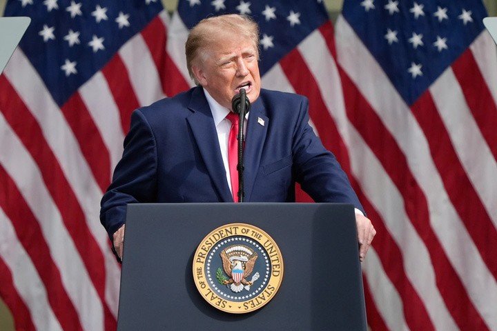 Tổng thống Mỹ Donald Trump. (Ảnh: AP)