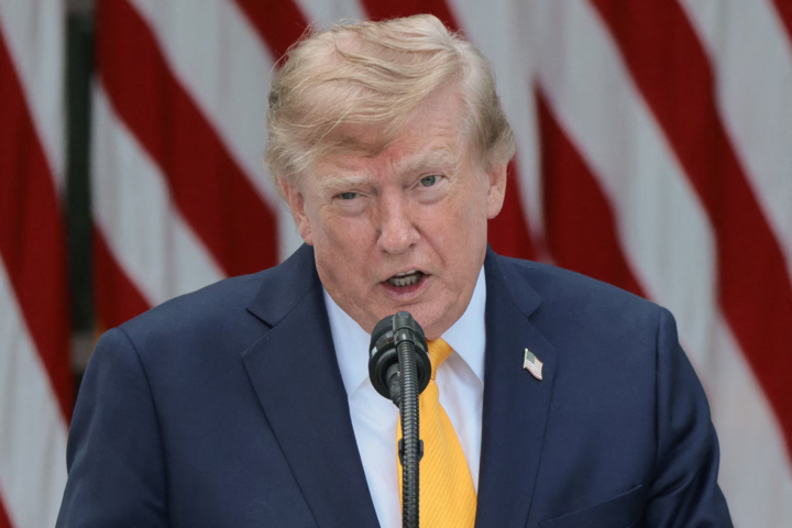 Tổng thống Mỹ Donald Trump. (Ảnh: Reuters)