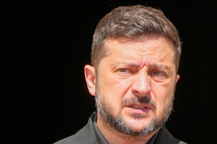 Tổng thống Ukraine Volodymyr Zelensky. (Ảnh: AP)