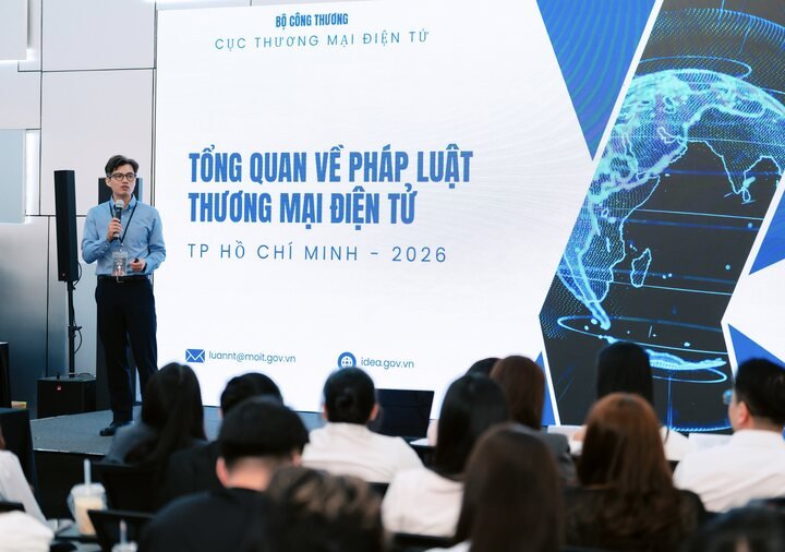Ông Nguyễn Tiến Luận khẳng định nhà sáng tạo nội dung cần cung cấp thông tin chính xác về sản phẩm trong quá trình quảng bá, bán hàng.