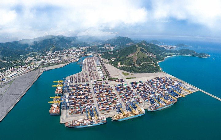 Phối cảnh bến cảng container Liên Chiểu.