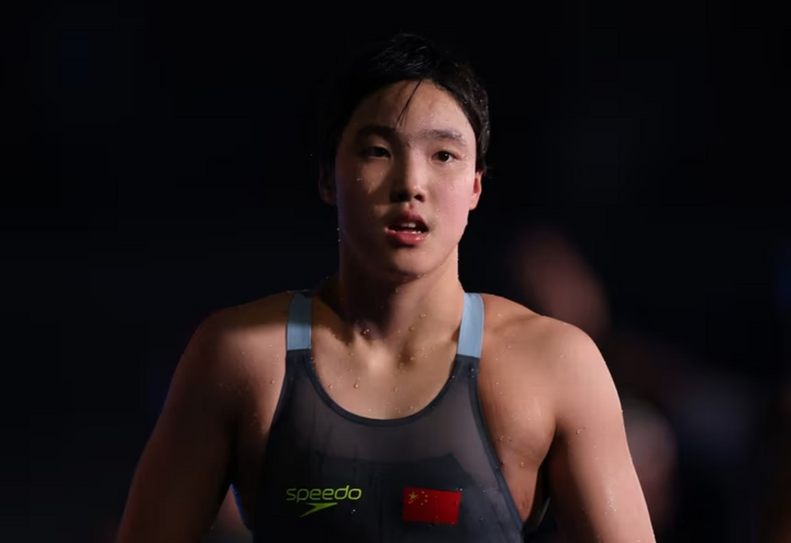 Vu Tử Địch giành 3 tấm HCV ở ASIAD 2026, đồng thời thiết lập chuỗi kỷ lục. (Ảnh: Reuters)
