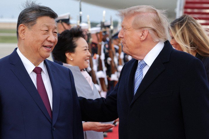 Tổng thống Mỹ Donald Trump và Chủ tịch Trung Quốc Tập Cận Bình.
