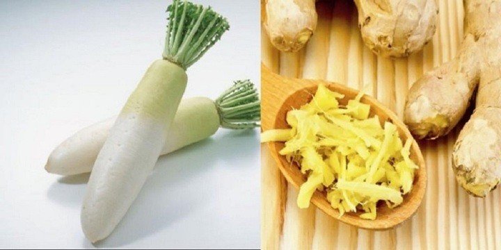 “Đông ăn củ cải, hạ ăn gừng”.