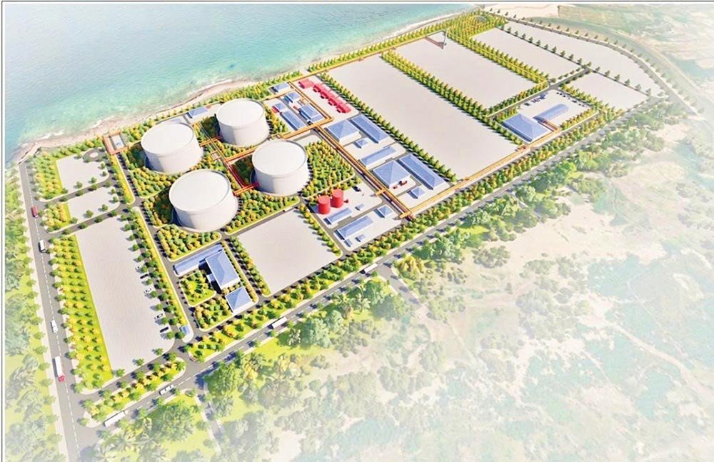 Phối cảnh tổng thể Dự án Kho LNG Bắc Trung Bộ do PV GAS làm chủ đầu tư