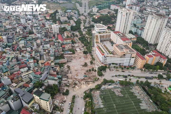 Dự án được khởi công năm 2017 với tổng mức đầu tư hơn 518,9 tỷ đồng, nằm trên địa bàn phường Từ Liêm, TP Hà Nội.