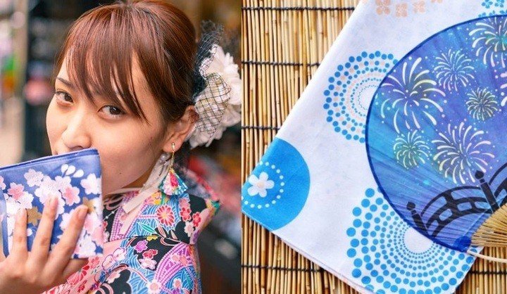 Phụ nữ Nhật rất nhiều người có sở thích sưu tầm khăn tay.