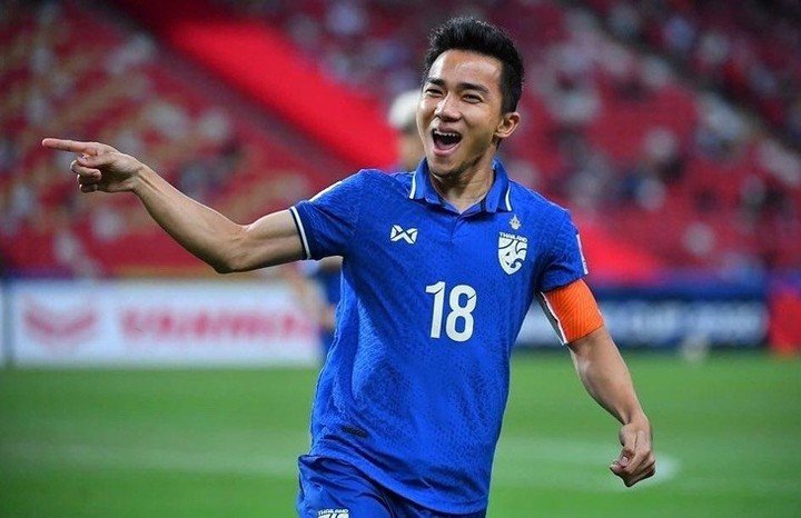 Chanathip Songkrasin được giữ sức để chuẩn bị cho trận gặp Việt Nam. (Ảnh: AFF)