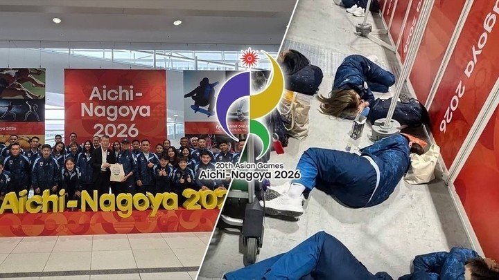 ĐT cầu mây Thái Lan chờ gần 24 tiếng để nhận phòng tại ASIAD 2026 - Ảnh: Thairath