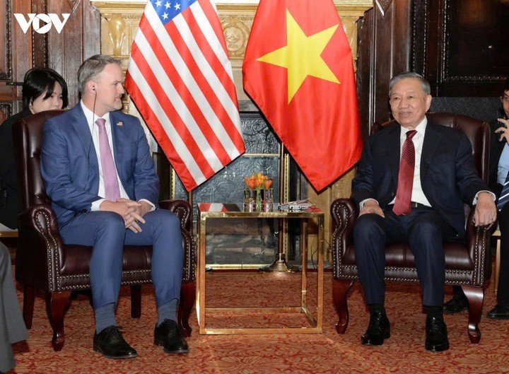 Tổng Bí thư, Chủ tịch nước Tô Lâm tiếp Đại diện Thương mại Mỹ Jamieson Greer