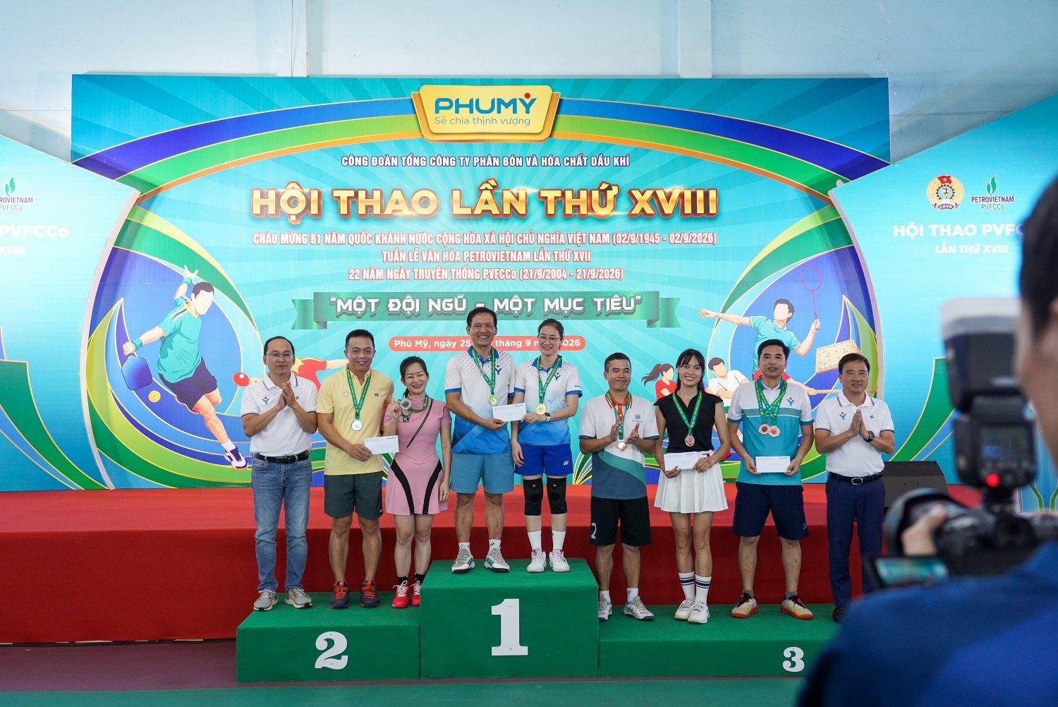Hội thao PVFCCo Phú Mỹ lần thứ 18: Lan tỏa tinh thần “Một đội ngũ - Một mục tiêu”