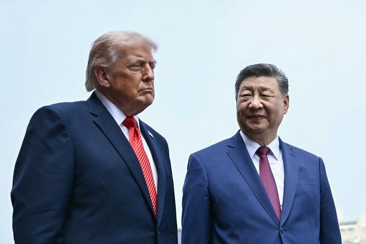 Chủ tịch Trung Quốc Tập Cận Bình và Tổng thống Mỹ Donald Trump. (Ảnh: AP)