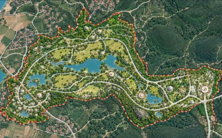 Phối cảnh dự án. (Ảnh: UBND xã Ba Vì)