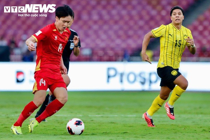 Đội tuyển Việt Nam thua Malaysia 0-1.
