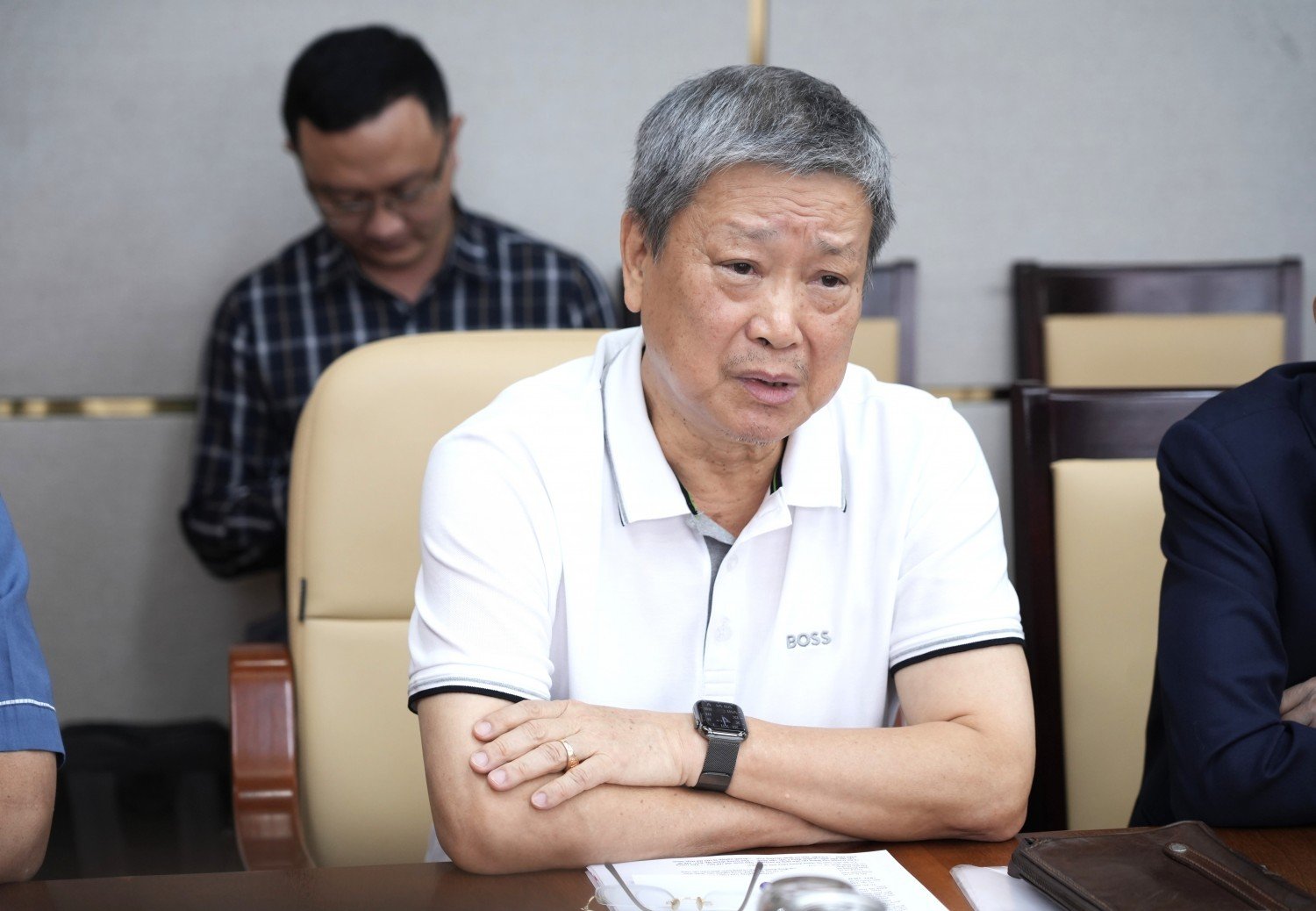 Ông Hồ Tuấn Anh, Chủ tịch Hiệp hội Phát triển Văn hóa Doanh nghiệp Việt Nam, Trưởng Ban Tổ chức 248 đánh giá cao sự đồng hành của PETROVIETNAM trong các hoạt động lan tỏa văn hóa doanh nghiệp trong những năm qua.