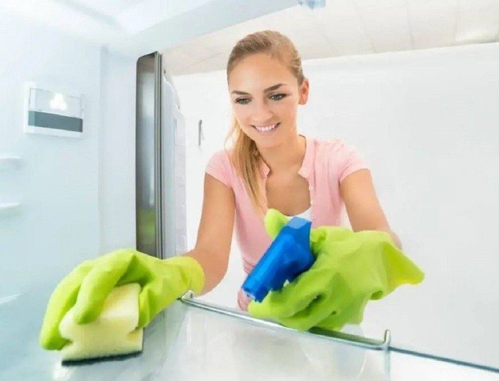 Tủ lạnh cần phải được vệ sinh định kỳ.