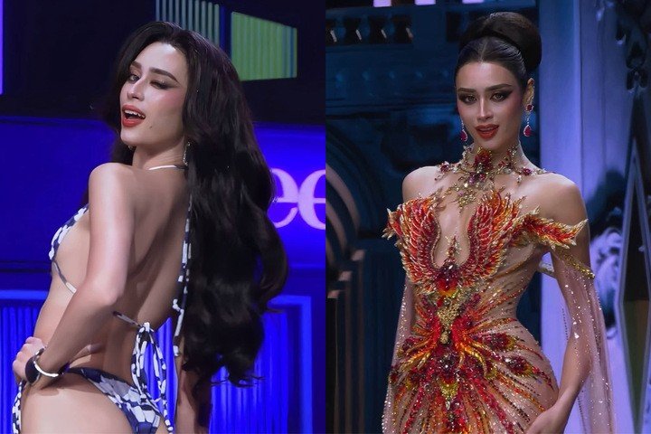 Ở bán kết Miss Grand International 2026, đại diện Việt Nam cũng hoàn thành cả hai phần thi một cách trọn vẹn và tạo được dấu ấn trong mắt khán giả quốc tế.