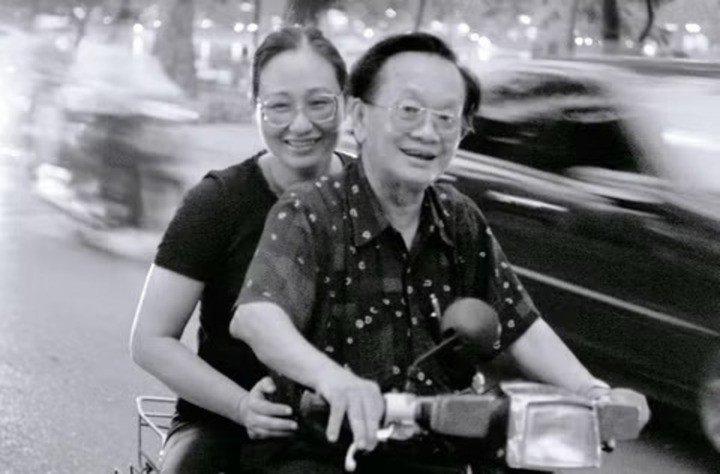 Nhạc sĩ Hồng Đăng và bà Lê Anh Thúy. (Ảnh: Tư liệu)