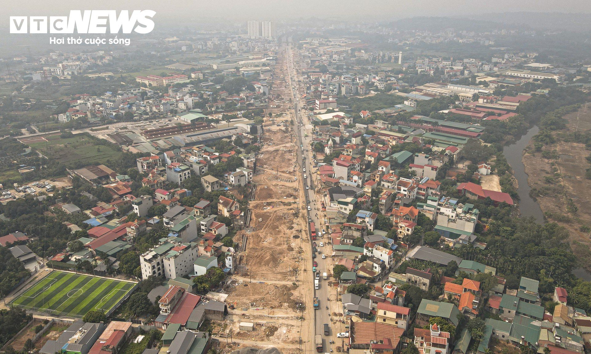 Cây cầu dài hơn 1 km, 4 làn xe dần thành hình ở cửa ngõ phía Tây Hà Nội - 11