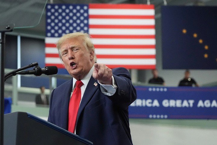 Tổng thống Mỹ Donald Trump. (Ảnh: AP)
