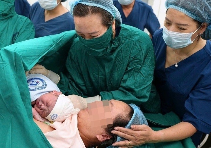 Một ca sinh tại Bệnh viện Phụ sản Trung ương cơ sở 2. (Ảnh minh hoạ: Na Lê)