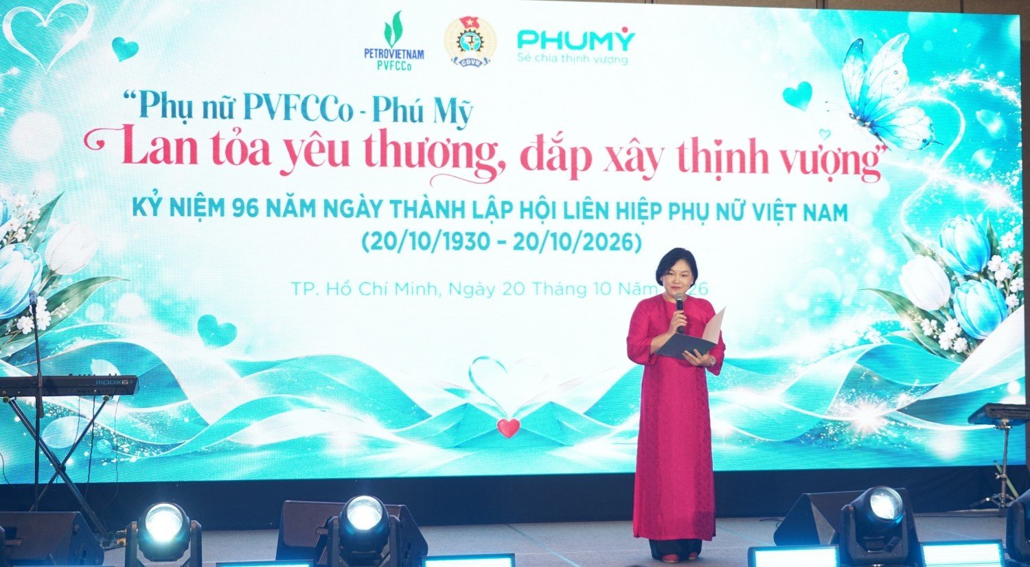 PVFCCo - Phú Mỹ tôn vinh những đóng góp của đội ngũ nữ cán bộ, người lao động