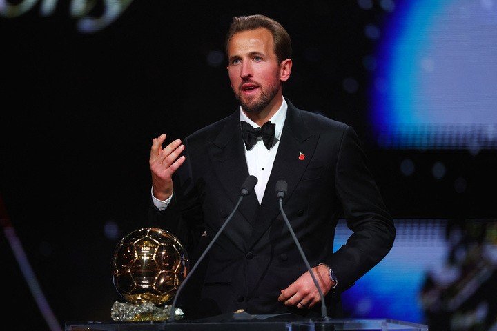 Harry Kane giành Quả bóng vàng 2026. (Ảnh: Reuters)