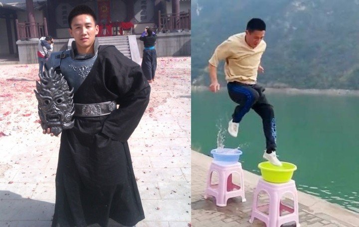 Trương Thành Cường từng làm diễn viên đóng thế