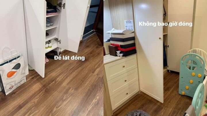 Những "dự án ma" của các ông chồng vừa lười vừa bừa bộn. (Ảnh chụp màn hình)