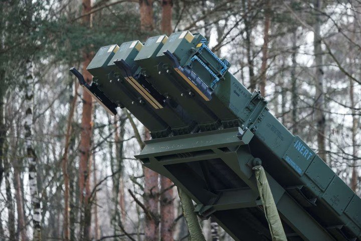Bệ phóng tên lửa thuộc hệ thống Patriot. (Ảnh: Reuters)