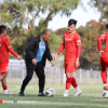 HLV Park Hang Seo chia đội hình đá đối kháng, chọn nhân sự đấu Australia