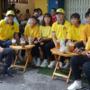 Tuấn Anh, Văn Toàn giúp quán càphê của thủ môn Kiều Trinh đông khách