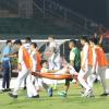 Hà Đức Chinh ghi bàn “hụt” và ra sân sớm vì chấn thương