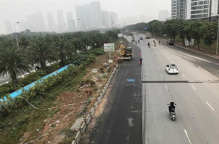 Hàng loạt công ty có sai sót trong dự án mở rộng đường gom Đại lộ Thăng Long