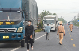 Tập huấn kỹ năng phòng, chống dịch cho tài xế vận chuyển hàng hóa