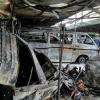 Cháy bãi giữ xe gần Tân Sơn Nhất: Từ một ôtô cũ