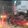 Xe container đè xe con làm 3 người chết ở Sài Đồng có còn hạn đăng kiểm?