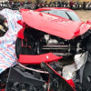 Xác định danh tính người lái siêu xe Ferrari 488 GTB của ca sĩ Tuấn Hưng gặp nạn trên cao tốc