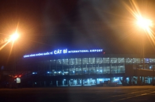 Dây đèn 3 pha ở sân bay Cát Bi bị cắt trộm