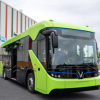 Xe buýt điện VinFast lần đầu xuất hiện trên đường chạy thử