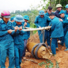 Nghệ An: Phát hiện quả bom 340kg còn nguyên kíp nổ khi đào móng nhà