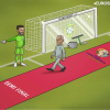 Ảnh chế: Suarez bị loại cay đắng, Messi đại chiến Brazil