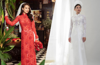 Top 10 áo dài cưới được yêu thích tháng 7