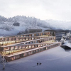 Choáng với khách sạn “chơi sang”, đem cả khu trượt tuyết lên mái nhà