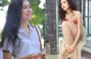 Dân mạng “đổ gục” trước nữ sinh xinh đẹp trong buổi thi Tiếng Anh