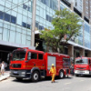 Chung cư cao cấp Fhome Đà Nẵng cháy, xe cứu hỏa khó tiếp cận